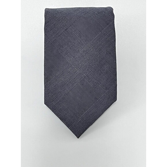 J Crew Necktie Dark Heather Gray 58”x3”. 100% Cotton Texture Design - Picture 2 of 7